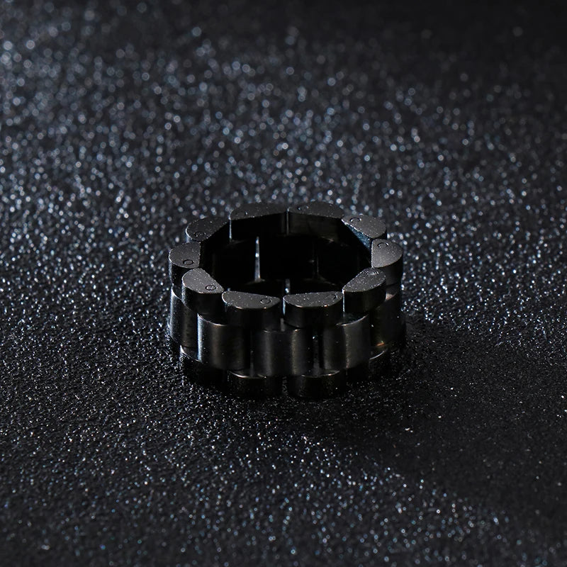 Watch Link Chain Men Ring Stainless Steel Men and Women