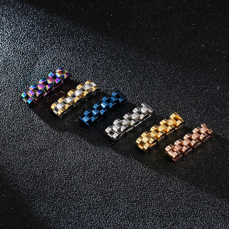 Watch Link Chain Men Ring Stainless Steel Men and Women