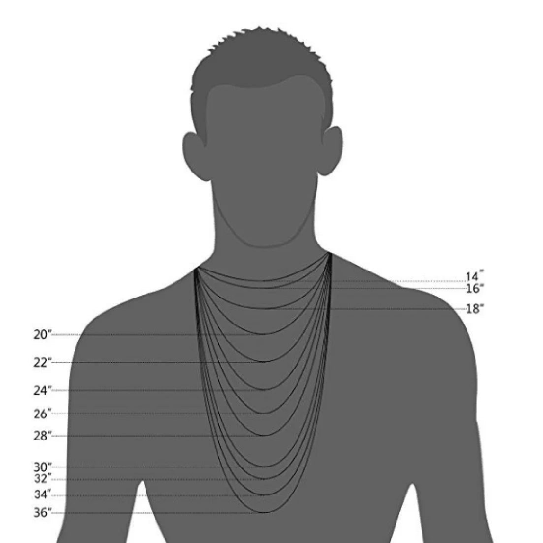 15mm 7-40inch Gold Color Stainless Steel Jewelry Curb Cuban Link Chain Choker Men's Necklace
