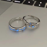 Couple Luminous Couple Ring Exquisite Elegant Ring