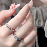 Couple Luminous Couple Ring Exquisite Elegant Ring